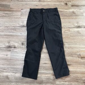 Carhartt Bicomponent Work Pants Dark Gray Relaxed Fit 30x28 Ripstop
